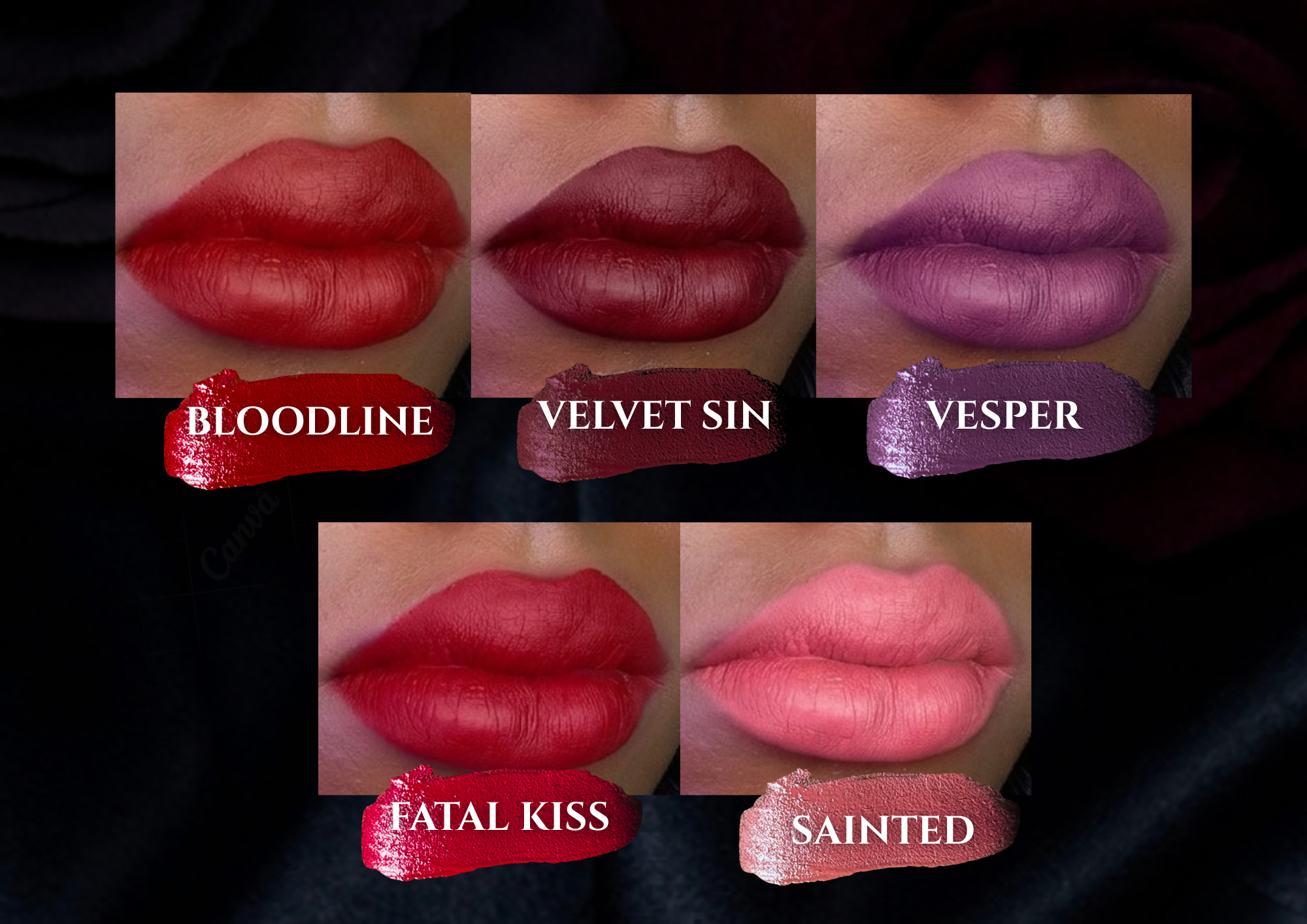BLUESNO Smudge-Resistant Matte Lipstick